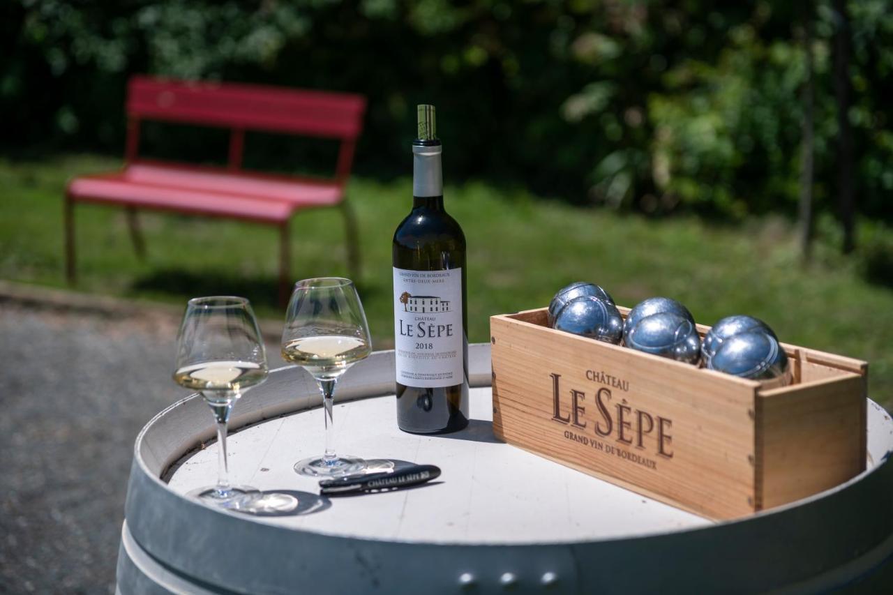 Maison Le Sepe - Vignoble Bio Et Maison D'Hotes サント・ラドゴンド エクステリア 写真